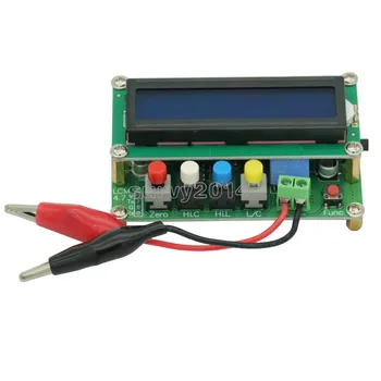 Digital LCD Capacitance meter inductance table TESTER LC Meter Frequency 1pF-100mF 1uH-100H LC100-A + Test clip
Digital LCD Capacitance meter inductance table TESTER LC Meter Frequency 1pF-100mF 1uH-100H LC100-A + Test clip