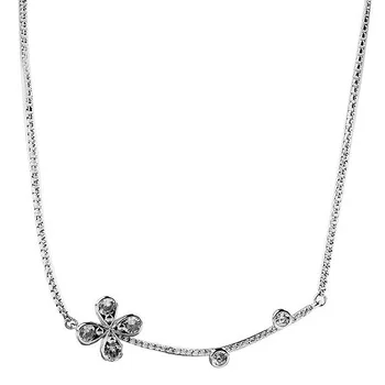 Original Four-petal Flower With Adjust Sliding Necklace For 925 Sterling Silver Necklace Women Wedding Gift Diy Fine Jewelry
Original Four-petal Flower With Adjust Sliding Necklace For 925 Sterling Silver Necklace Women Wedding Gift Diy Fine Jewelry