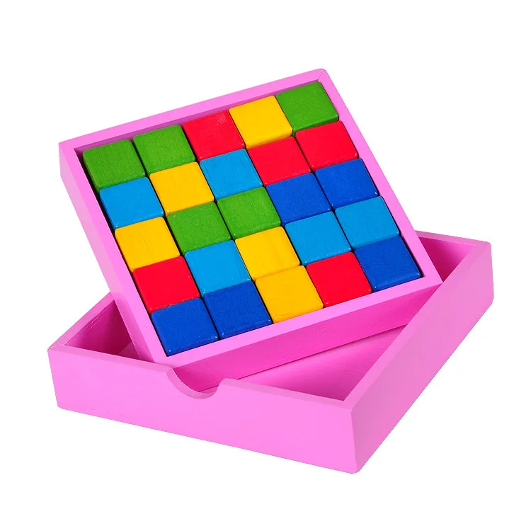 Children's wooden puzzle / color cube / lucky color puzzle / IQ challenge assembled DIY puzzle jigsaw boy and girl gift box
Children's wooden puzzle / color cube / lucky color puzzle / IQ challenge assembled DIY puzzle jigsaw boy and girl gift box