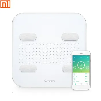 XIAOMI YUNMAI Intelligent bluetooth Body Fat Scale Smart APP Fat Weight Scale LED Display USB Charging Support Android And IOS
XIAOMI YUNMAI Intelligent bluetooth Body Fat Scale Smart APP Fat Weight Scale LED Display USB Charging Support Android And IOS