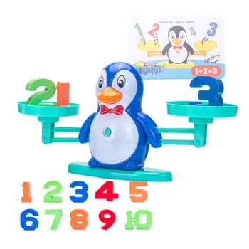 Penguin Balance Scale Math Game Toy Children Enlightenment Digital Addition and Subtraction Math Scales Puzzle Toy HOT
Penguin Balance Scale Math Game Toy Children Enlightenment Digital Addition and Subtraction Math Scales Puzzle Toy HOT