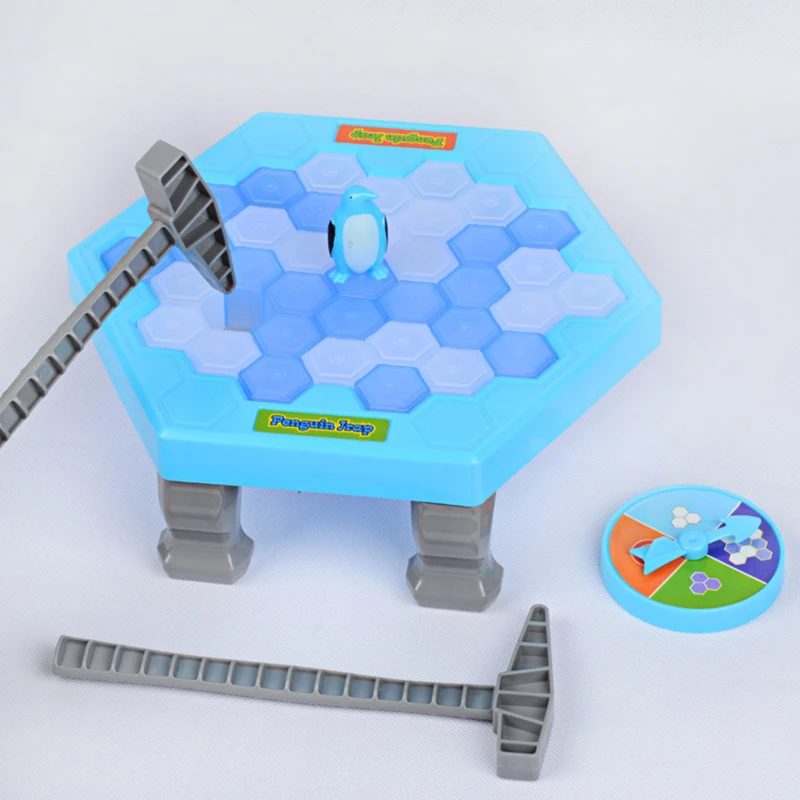 Mini Penguin Trap Activate Funny Game Interactive Ice Breaking Table Penguin Trap Entertainment Toy for Kids Family Fun Game
Mini Penguin Trap Activate Funny Game Interactive Ice Breaking Table Penguin Trap Entertainment Toy for Kids Family Fun Game