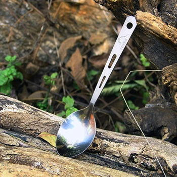 TOAKS New Titanium Spoon Outdoor Camping Tableware Polished Scoop Anti-corrosion Bacteriostatic Tableware 165mm SLV-13
TOAKS New Titanium Spoon Outdoor Camping Tableware Polished Scoop Anti-corrosion Bacteriostatic Tableware 165mm SLV-13