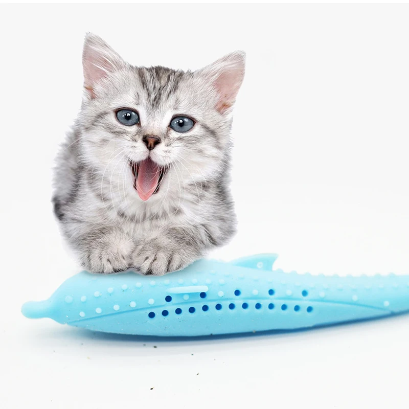 Pet Cat Self-Cleaning Toothbrush With Catnip Toy Pet Silicone Molar Stick Teeth Cleaning Toy For Cats Kitten Kitty Supplies
Pet Cat Self-Cleaning Toothbrush With Catnip Toy Pet Silicone Molar Stick Teeth Cleaning Toy For Cats Kitten Kitty Supplies
