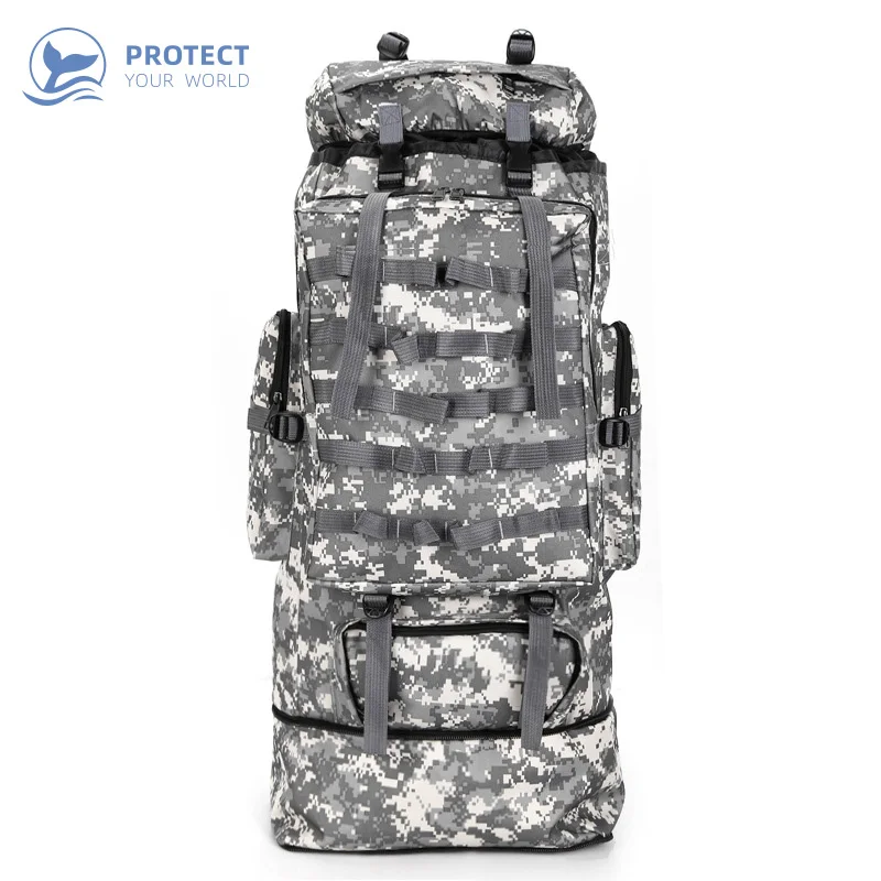 jungle camouflage mountaineering bag waterproof anti-scratch wear super large capacity outdoor camping shoulder hiking backpack
jungle camouflage mountaineering bag waterproof anti-scratch wear super large capacity outdoor camping shoulder hiking backpack