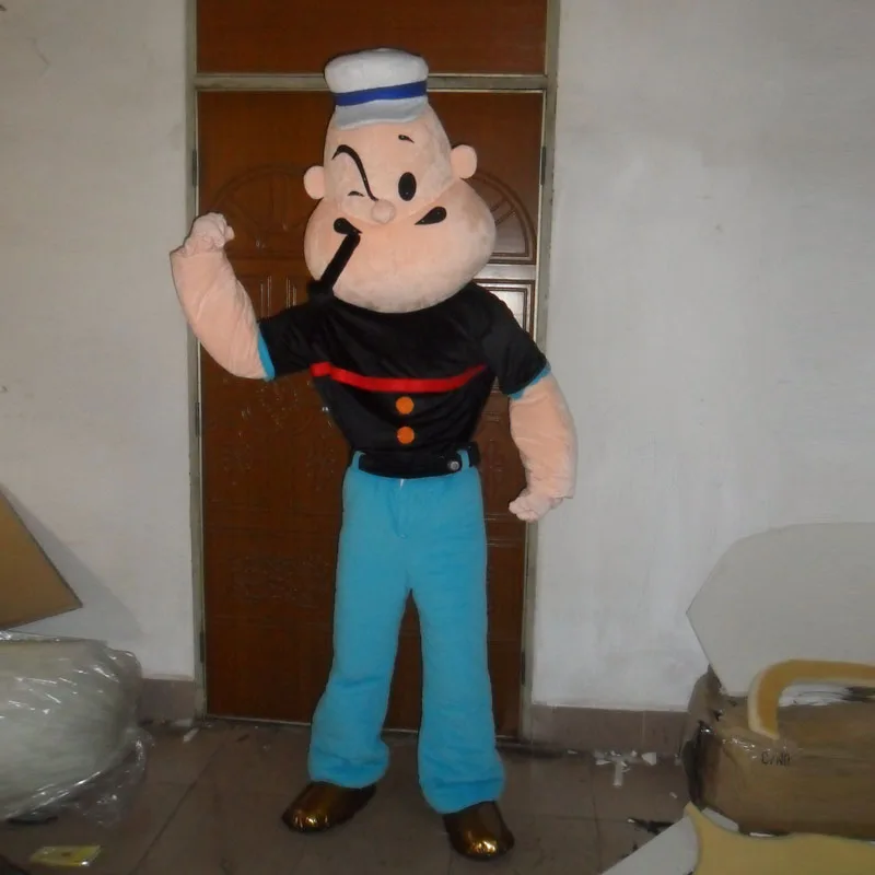 Mr. Mascot cartoon Halloween doll costume 
Mr. Mascot cartoon Halloween doll costume