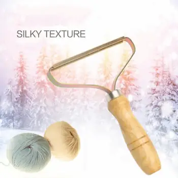 Portable Metal Lint Remover Clothes Fuzz Shaver Blanket Wooden Handle Home Tool 
Portable Metal Lint Remover Clothes Fuzz Shaver Blanket Wooden Handle Home Tool