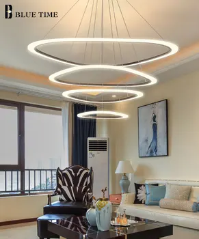 4Rings Acrylic Led Pendant Light Modern Chandelier Pendant Lamp Lustre Led Lighting Hanging Lamp for Living room Dining orom
4Rings Acrylic Led Pendant Light Modern Chandelier Pendant Lamp Lustre Led Lighting Hanging Lamp for Living room Dining orom