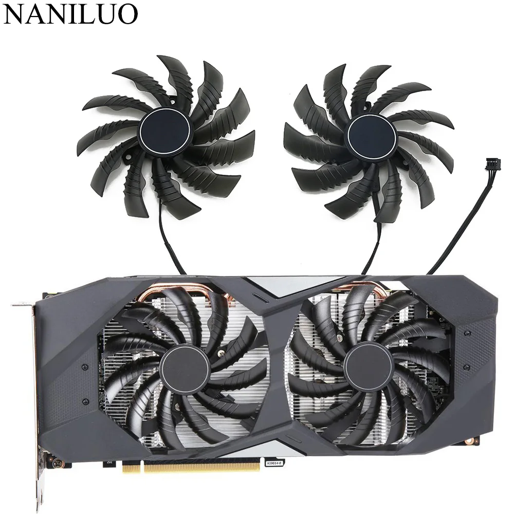 95 мм PLD10010S12H/PLD10010S12HH GTX1660Ti GTX 1650 для Gigabyte RTX2070 RTX 2060 SUPER 2070 WINDFORCE OC Вентилятор