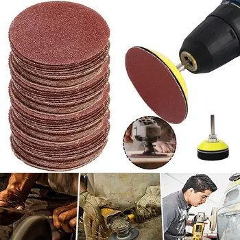 50pcs/set Professional Sanding Disc Loop Sanding Pad Backer Loop Set Hook Shank Mixed Abrasives SandPaper F3Y2
50pcs/set Professional Sanding Disc Loop Sanding Pad Backer Loop Set Hook Shank Mixed Abrasives SandPaper F3Y2