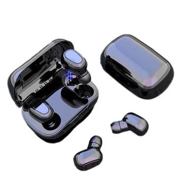 L21 Bluetooth 5.0 Wireless Earphones TWS In-Ear Earbuds 9D Stereo Bass Touch Button Control Sport Headset with Charging Case
L21 Bluetooth 5.0 Wireless Earphones TWS In-Ear Earbuds 9D Stereo Bass Touch Button Control Sport Headset with Charging Case