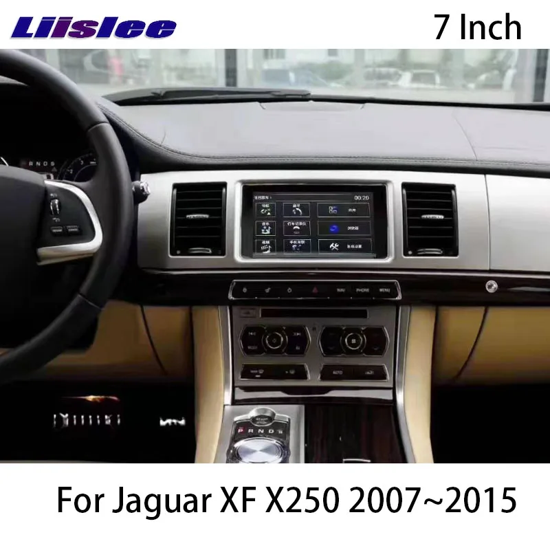 Для Jaguar XF X250 2007 ~ 2015 Автомобильный мультимедийный Android сенсорный экран NAVI GPS WIFI