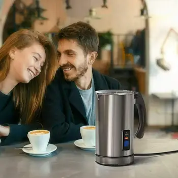 Professional Coffee Electric Milk Frother Household Machine Hot Automatic EU Cold And Coffe Heating Milks Intelligent Foami J4N7
Professional Coffee Electric Milk Frother Household Machine Hot Automatic EU Cold And Coffe Heating Milks Intelligent Foami J4N7