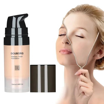 

Matte Foundation Full coverage Concealer Effectively Reduces Dark Circles Brighten Skin Color Moisturizing Makeup BB Cream TSLM1