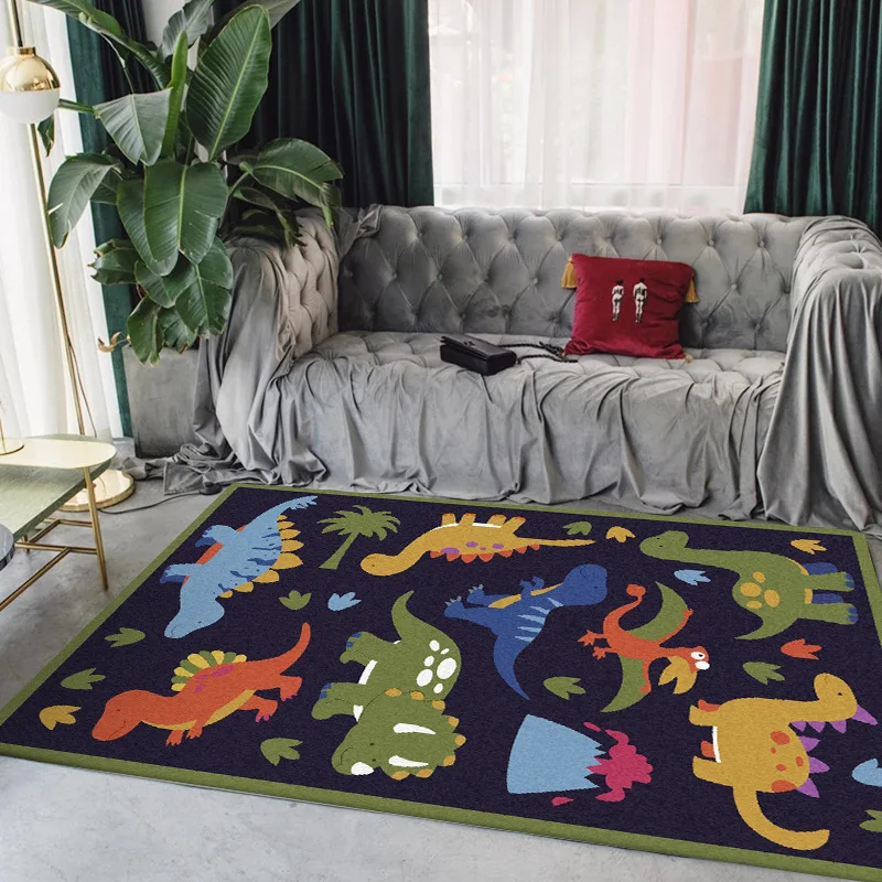 Cartoon style dinosaur giraffe lion children room carpet bedroom plush rug non-slip plush living room floor mat custom made
Cartoon style dinosaur giraffe lion children room carpet bedroom plush rug non-slip plush living room floor mat custom made