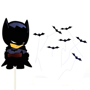 New hot boy party favors Batman cake topper Black bat cupcake toppers picks kids birthday baby shower party cakes decorations
New hot boy party favors Batman cake topper Black bat cupcake toppers picks kids birthday baby shower party cakes decorations
