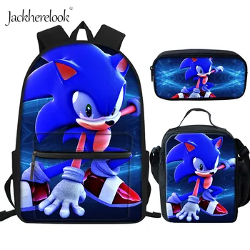Jackherelook Black School Bags for Girls Boys Cartoon Hedgehog Sonic Printed Children Backpack Teenager Kids Book Bags Schoolbag 
Jackherelook Black School Bags for Girls Boys Cartoon Hedgehog Sonic Printed Children Backpack Teenager Kids Book Bags Schoolbag