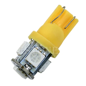 2021 New 1X T10 5050 SMD 194 168 W5W 5-LED Wedge Light Bulb Car Tail Lamp Amber
2021 New 1X T10 5050 SMD 194 168 W5W 5-LED Wedge Light Bulb Car Tail Lamp Amber