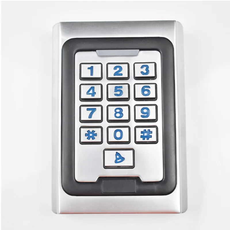 RFID 125Khz EM Card Door Access Control Metal case Silicon Keypad Security Entry 2000 Users
RFID 125Khz EM Card Door Access Control Metal case Silicon Keypad Security Entry 2000 Users
