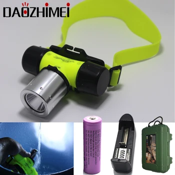 2000 Lumens Waterproof XML T6 diving swimming led Headlamp underwater headlight fishing lamp Use 18650 Battery LED Flashlight
2000 Lumens Waterproof XML T6 diving swimming led Headlamp underwater headlight fishing lamp Use 18650 Battery LED Flashlight