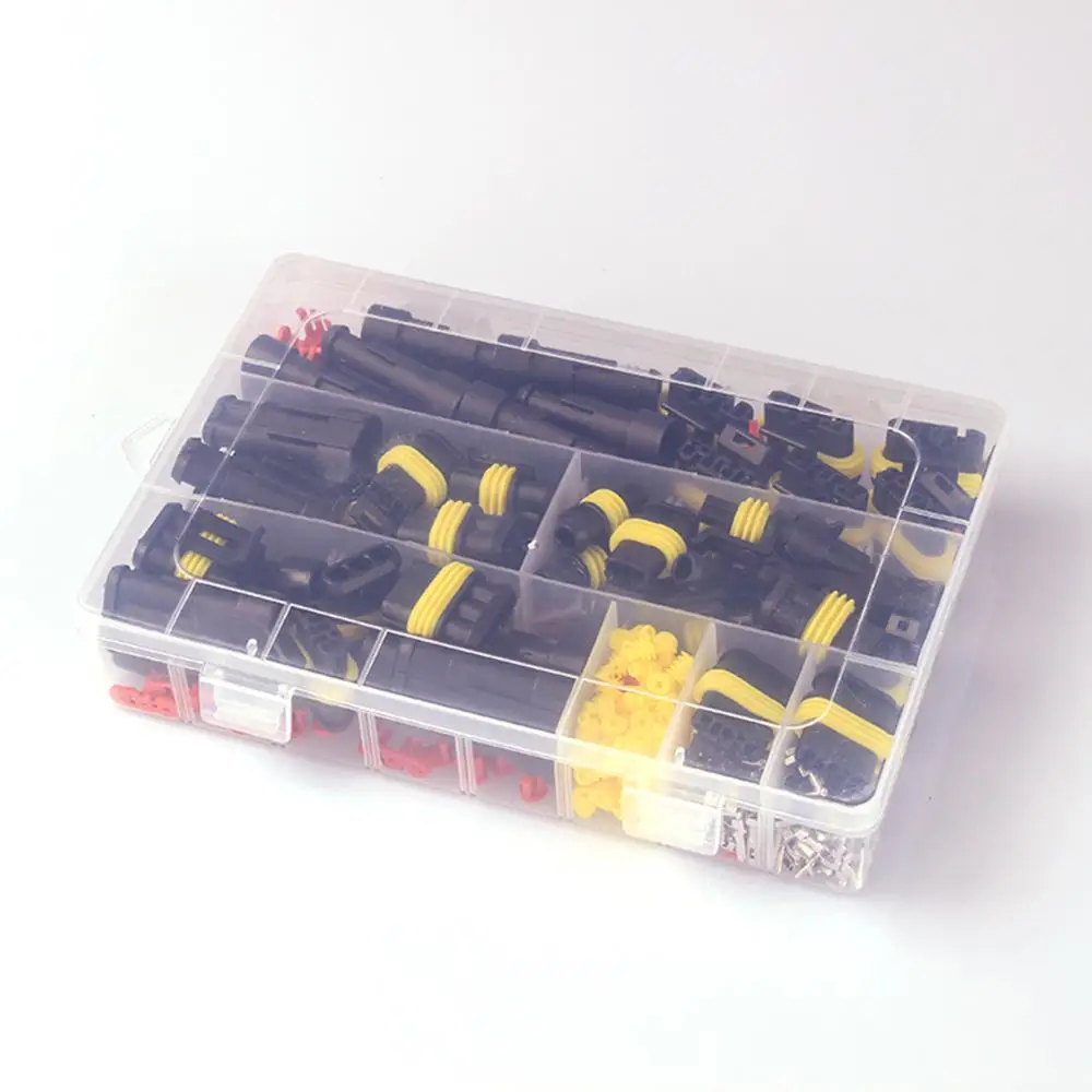 2020 352Pcs HID Waterproof Connectors 1/2/3/4 Pin 26 Sets Car Electrical Wire Connector Truck Harness 300V 12A HID lamp harness
2020 352Pcs HID Waterproof Connectors 1/2/3/4 Pin 26 Sets Car Electrical Wire Connector Truck Harness 300V 12A HID lamp harness