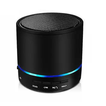 Metal Super Mini Wireless Bluetooth Speaker Portable Small Pocket-sized with Microphone LED Heavy Bass Speaker
Metal Super Mini Wireless Bluetooth Speaker Portable Small Pocket-sized with Microphone LED Heavy Bass Speaker