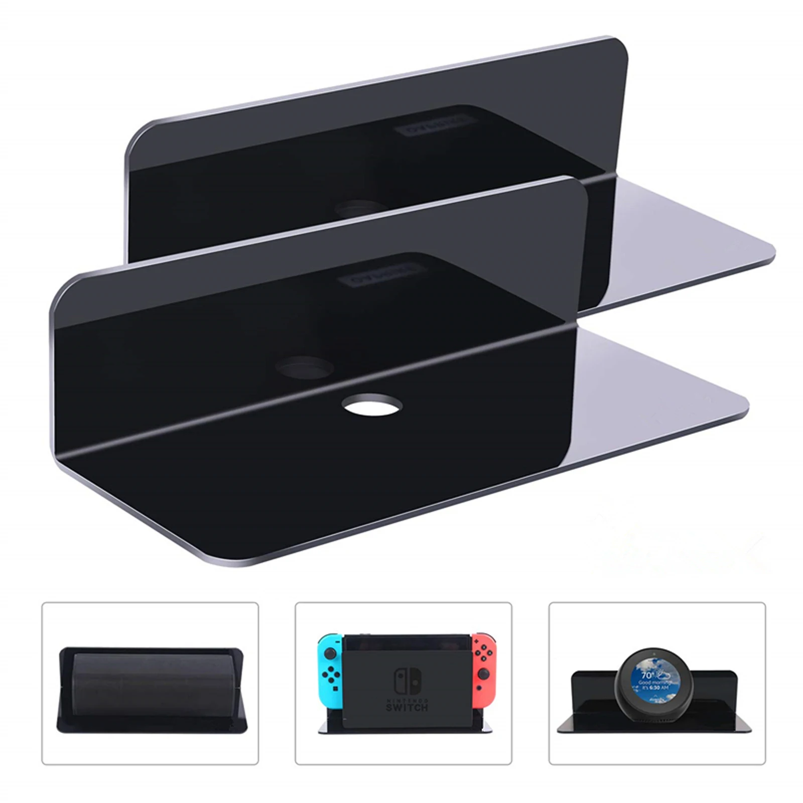 AA Mini Acrylic Rack Wall-mounted Punch-free Camera Floating Display Storage Rack for Nintendo Switch
AA Mini Acrylic Rack Wall-mounted Punch-free Camera Floating Display Storage Rack for Nintendo Switch