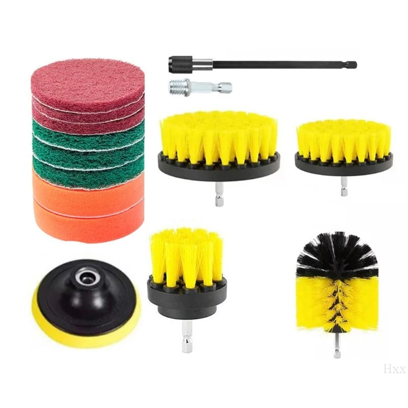 High Quality 9pcs Drill Brush Attachments Set Extend Long Attachment for bathroom cleaner
High Quality 9pcs Drill Brush Attachments Set Extend Long Attachment for bathroom cleaner