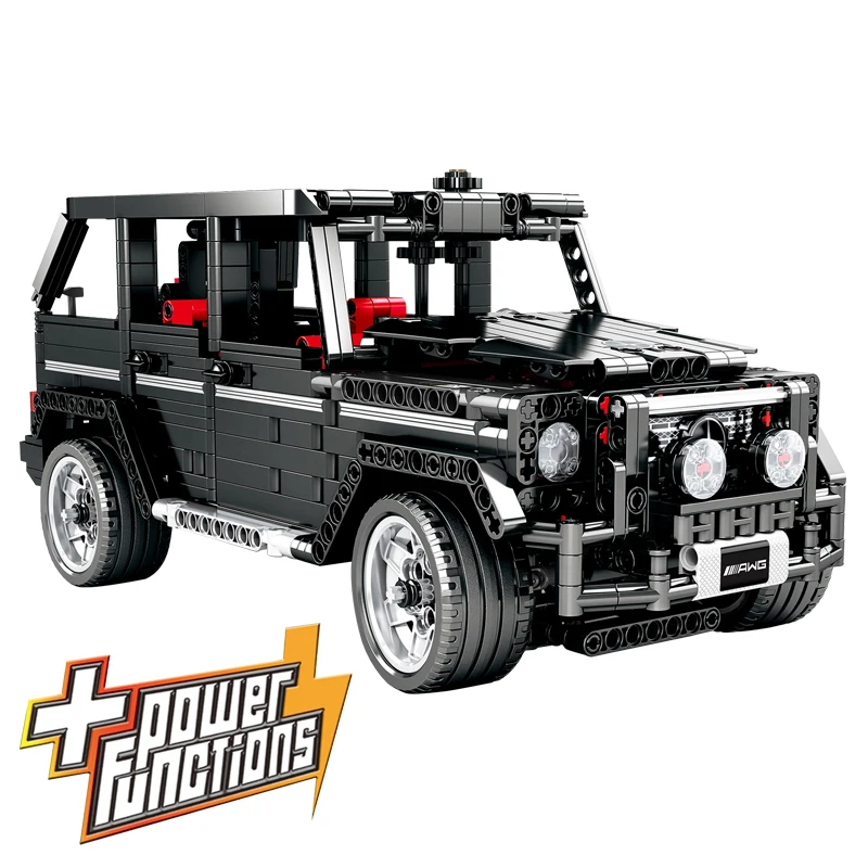 For LEGOingTechnic Power Functions Banz-G500 SUV Racing Speed Car Simulation Model Blocks Toys For LEGOings technic Car Set
For LEGOingTechnic Power Functions Banz-G500 SUV Racing Speed Car Simulation Model Blocks Toys For LEGOings technic Car Set