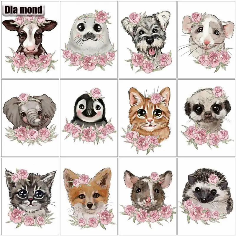 5D Diamond Embroidery Cat Full Square/Round Diamond Painting Dog Animal Mosaic Cross Stitch Cartoon Children Room Decoration
5D Diamond Embroidery Cat Full Square/Round Diamond Painting Dog Animal Mosaic Cross Stitch Cartoon Children Room Decoration