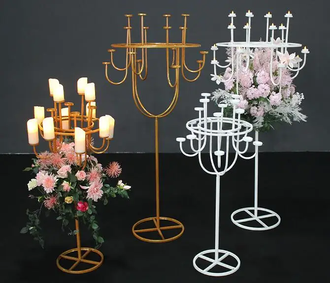 Tall Iron Candelabra Centerpieces for Wedding Metal Candle Holder Flower Stands Event Decor
Tall Iron Candelabra Centerpieces for Wedding Metal Candle Holder Flower Stands Event Decor