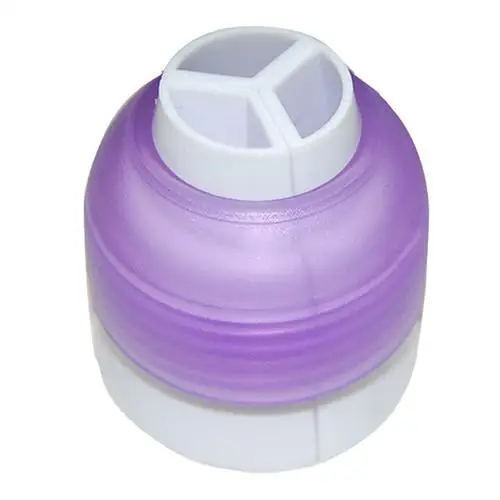 1pc Silicone Icing Piping Bag Nozzle Converter 3 Hole 3 Color Cream Coupler Cake tips DIY Cake Decorating Tools
1pc Silicone Icing Piping Bag Nozzle Converter 3 Hole 3 Color Cream Coupler Cake tips DIY Cake Decorating Tools