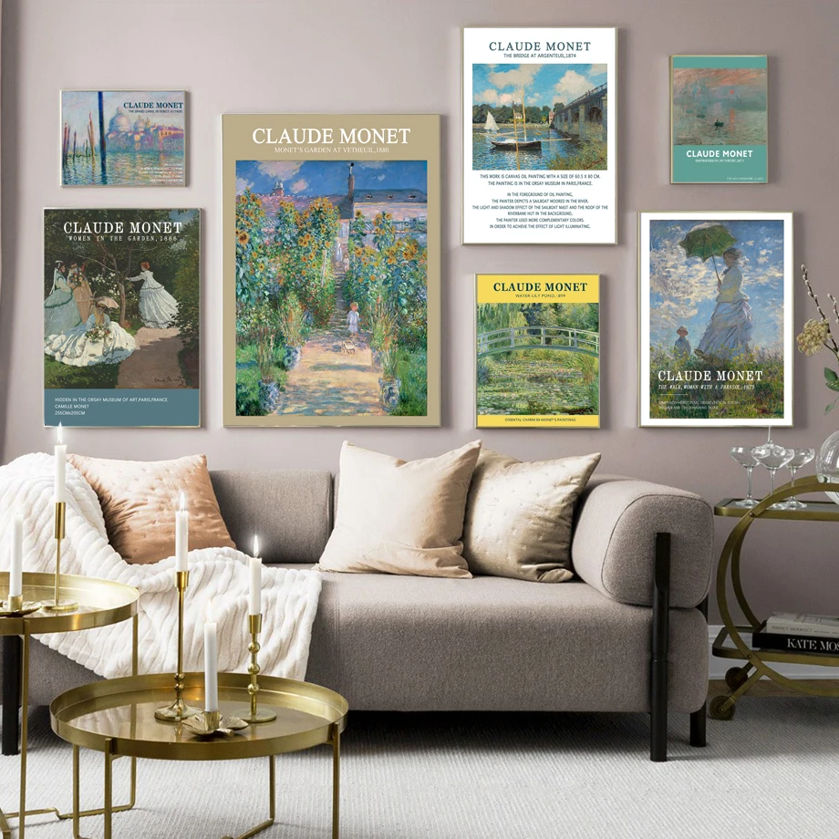 Claude Monet Famous Fields Landscape Impressionist Oil Painting on Canvas Posters and Prints Wall Picture for Living Room Decor
Claude Monet Famous Fields Landscape Impressionist Oil Painting on Canvas Posters and Prints Wall Picture for Living Room Decor