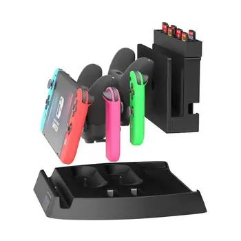 Charging Display Stand for Nintendo Switch Charging Dock and game holder for Switch Console, Joy-Con Controllers, Switch Pro Con
Charging Display Stand for Nintendo Switch Charging Dock and game holder for Switch Console, Joy-Con Controllers, Switch Pro Con