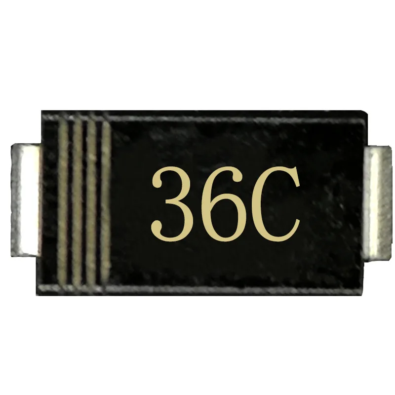 P4SMA36CA TVS Diode SMA Package 400W Patch Transient Voltage Suppressor P4SMA36CA
P4SMA36CA TVS Diode SMA Package 400W Patch Transient Voltage Suppressor P4SMA36CA