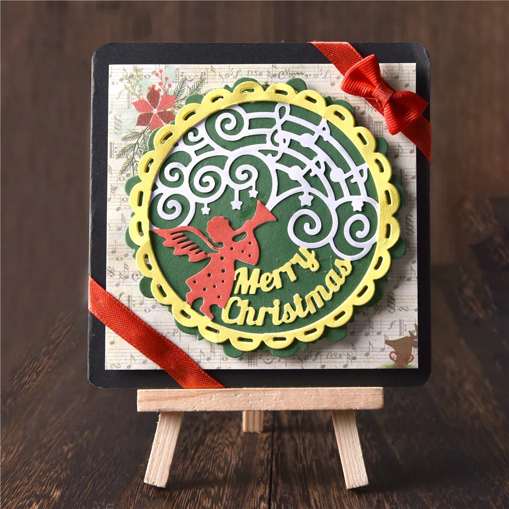 YaMinSanNiO Merry Christams Metal Cutting Dies for Craft Dies Scrapbooking Embossing Stencil DIY Die Cut Card Decoration
YaMinSanNiO Merry Christams Metal Cutting Dies for Craft Dies Scrapbooking Embossing Stencil DIY Die Cut Card Decoration