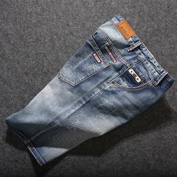 New Fashion Leisure Mens Ripped Short Jeans Brand Clothing Summer Cotton Shorts Breathable Tearing Denim Shorts Male 
New Fashion Leisure Mens Ripped Short Jeans Brand Clothing Summer Cotton Shorts Breathable Tearing Denim Shorts Male