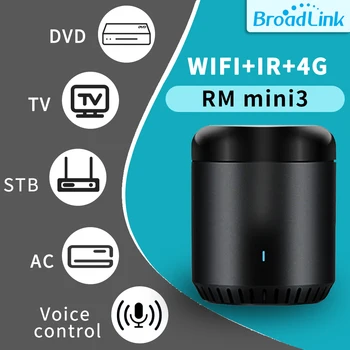 Smart Home Broadlink RMMini3 WiFi+IR+4G Remote Control work for Alexa Google Home IFTTT with AU UK US EU Plug AC TV Controller
Smart Home Broadlink RMMini3 WiFi+IR+4G Remote Control work for Alexa Google Home IFTTT with AU UK US EU Plug AC TV Controller