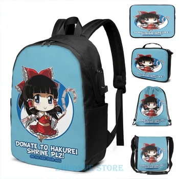 Funny Graphic print Touhou - Reimu Hakurei USB Charge Backpack men School bags Women bag Travel laptop bag
Funny Graphic print Touhou - Reimu Hakurei USB Charge Backpack men School bags Women bag Travel laptop bag