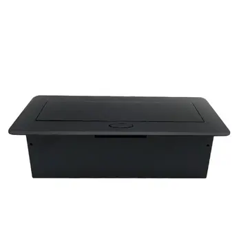 Multimedia Outlet Socket Connection Box Table Desktop Pop-up 3 Power EU Plug Socket Metal Plate for Home Room Hotel Use
Multimedia Outlet Socket Connection Box Table Desktop Pop-up 3 Power EU Plug Socket Metal Plate for Home Room Hotel Use
