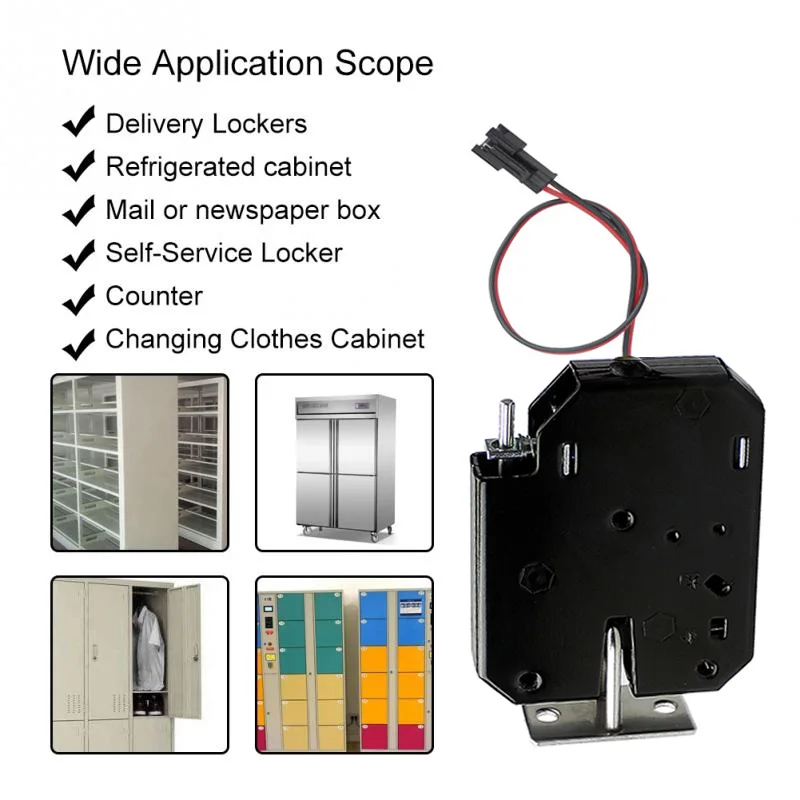 Single Dual Wired 12V 150KG (165LB) Electromagnetic Lock Electronic Lock For Sell-Machine Storage Shelf File Cabinet locker
Single Dual Wired 12V 150KG (165LB) Electromagnetic Lock Electronic Lock For Sell-Machine Storage Shelf File Cabinet locker