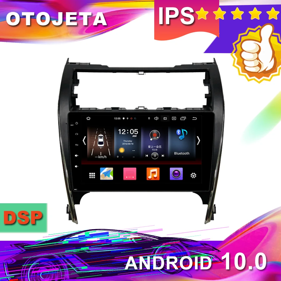 Новое поступление автомобильный GPS навигатор HD Android 10 0 для Toyota Camry 2012 2013