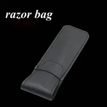 Leather Razor Case Shaver Pouches Keeps Your Razor and Razor Blade Safe PU Leather Black Protective Bag
Leather Razor Case Shaver Pouches Keeps Your Razor and Razor Blade Safe PU Leather Black Protective Bag