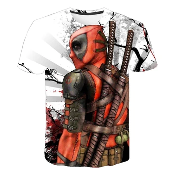 Summer 2020 round neck short-sleeved T-shirt 3D printing deadpool fashion men and women comfortable loose S-6XL
Summer 2020 round neck short-sleeved T-shirt 3D printing deadpool fashion men and women comfortable loose S-6XL