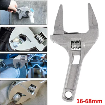 Universal 16-68MM Car Wrench Tool Wide Spanner Tool Bathroom Nut Spanner Adjustable
Universal 16-68MM Car Wrench Tool Wide Spanner Tool Bathroom Nut Spanner Adjustable
