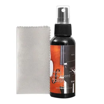 60ml Musical Instrument Universal Wipe Cloth Ukulele Polish Liquid Dust Remove Nursing Oil Guitar String Cleaner Set Fingerboard
60ml Musical Instrument Universal Wipe Cloth Ukulele Polish Liquid Dust Remove Nursing Oil Guitar String Cleaner Set Fingerboard