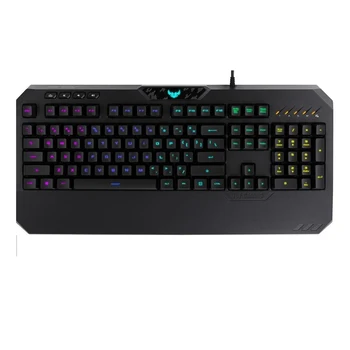 Keyboard ASUS TUF Gaming K5, Mech-Brane, wired, mechanical, gaming, RGB, USB, color: black
Keyboard ASUS TUF Gaming K5, Mech-Brane, wired, mechanical, gaming, RGB, USB, color: black