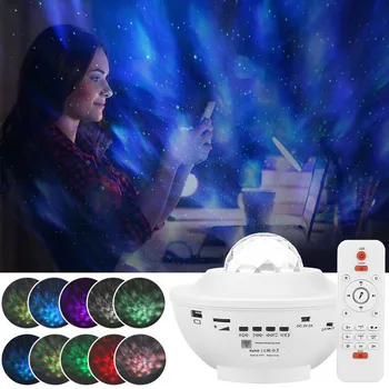 1PC Bluetooth music starry sky projector lamp Voice-activated projector lamp Voice-activated stage light Romantic Decoration
1PC Bluetooth music starry sky projector lamp Voice-activated projector lamp Voice-activated stage light Romantic Decoration