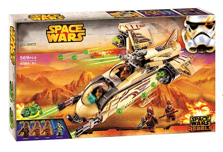 10377 Star Wookiee Gunship Wars Compatible with Iegoset 75084 Building Blocks bricks Space Model Educational Toys for Gifts
10377 Star Wookiee Gunship Wars Compatible with Iegoset 75084 Building Blocks bricks Space Model Educational Toys for Gifts