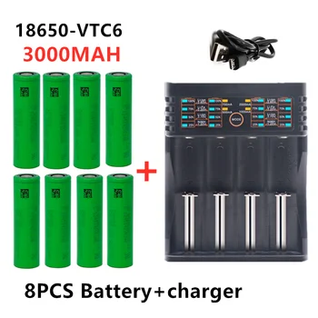 18650 Charger 1.2V 3.2V 3.7V 26650 16340 Smart USB Charger+ VTC6 3000mAh 18650 For Sony E-cigarette Battery
18650 Charger 1.2V 3.2V 3.7V 26650 16340 Smart USB Charger+ VTC6 3000mAh 18650 For Sony E-cigarette Battery